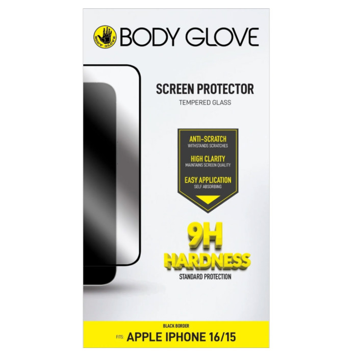 Body Glove Tempered Glass Screen Protector iPhone 16e